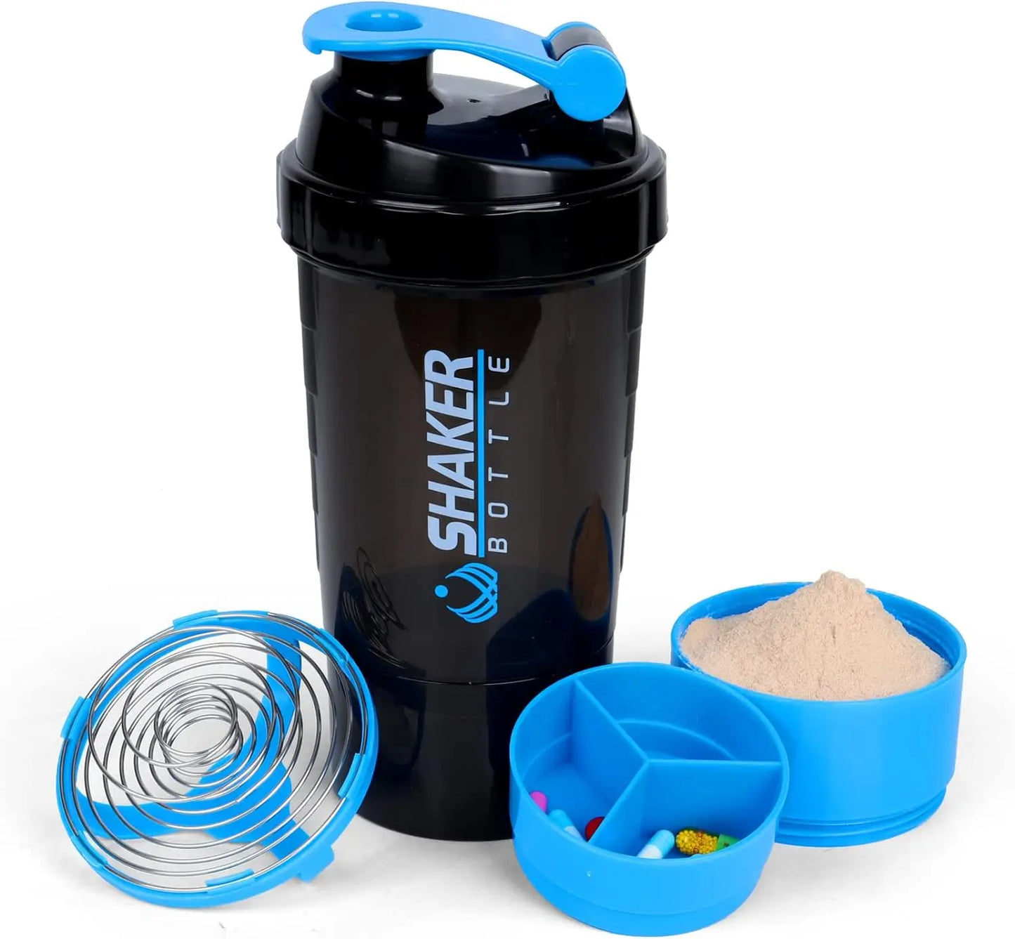 16OZ Protein Shaker Bottles