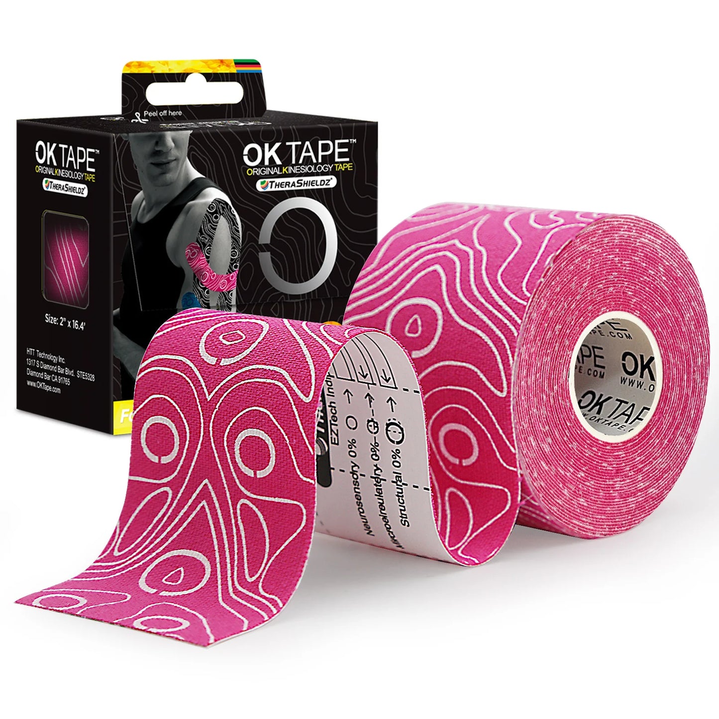 OK TAPE PRO Kinesiology Tape 5CMx5M