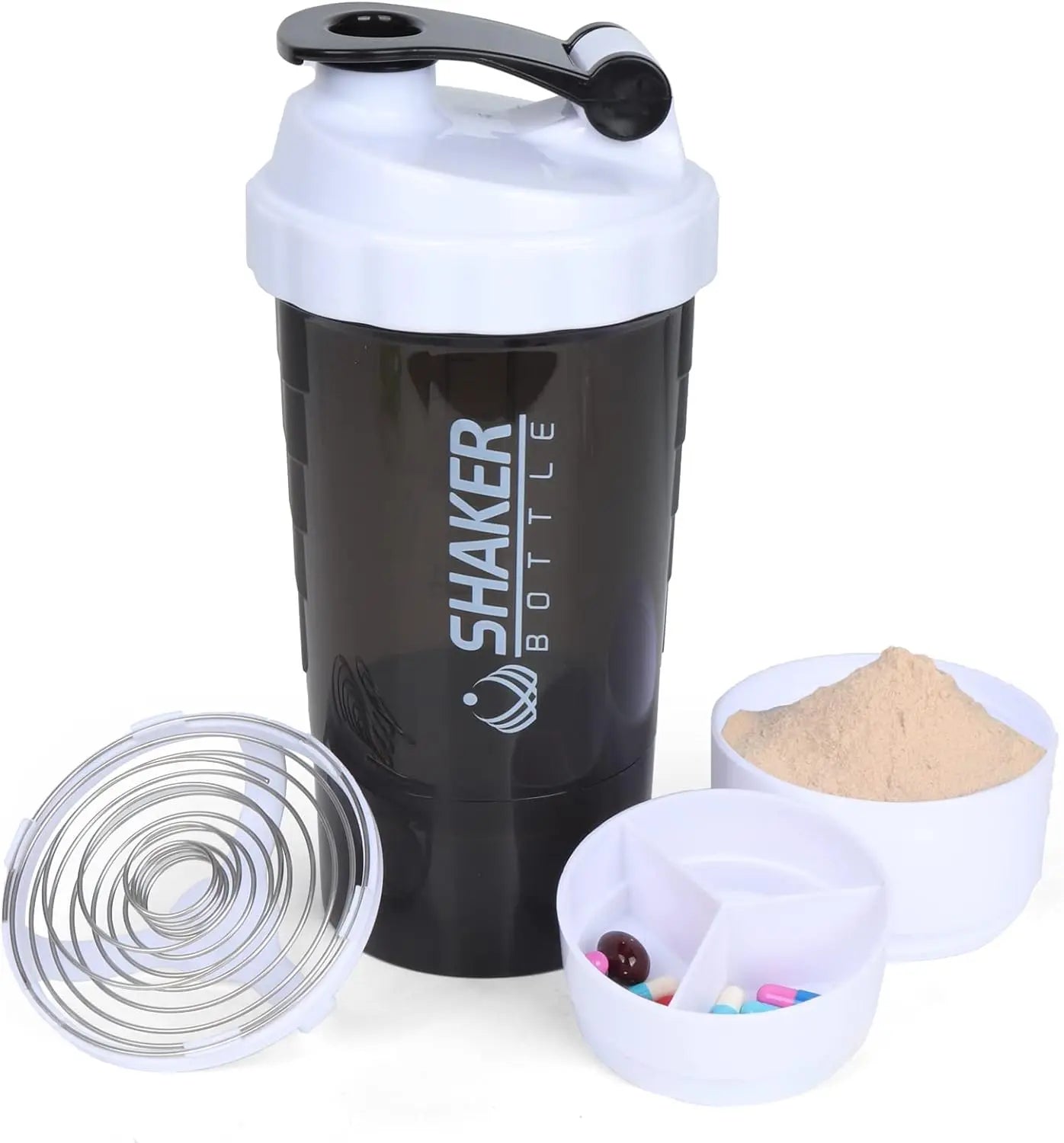 16OZ Protein Shaker Bottles