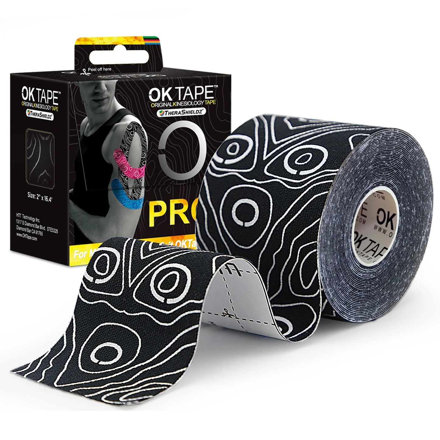 OK TAPE PRO Kinesiology Tape 5CMx5M