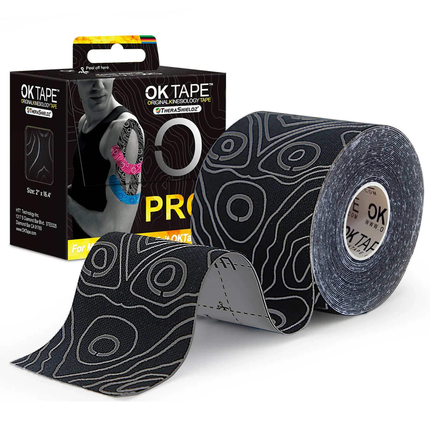 OK TAPE PRO Kinesiology Tape 5CMx5M