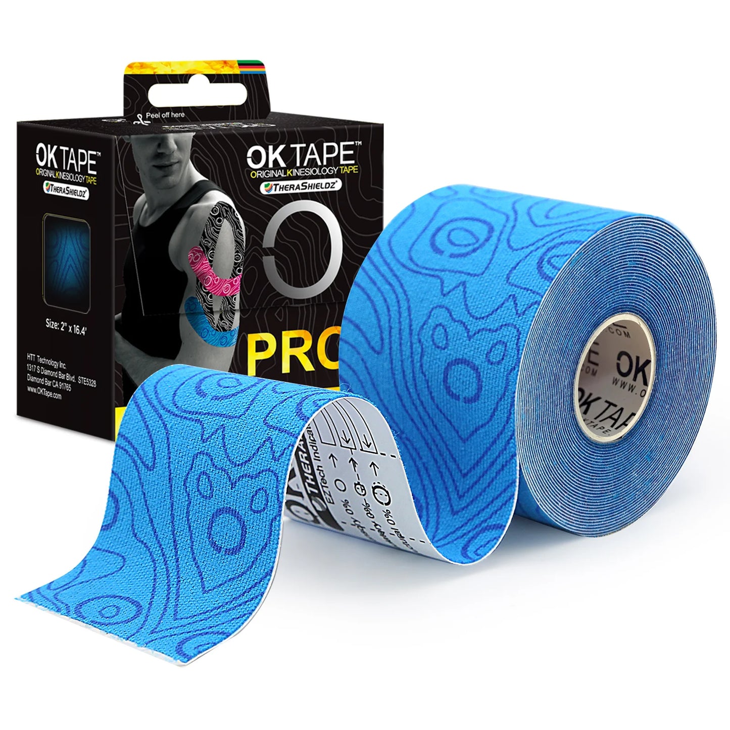 OK TAPE PRO Kinesiology Tape 5CMx5M