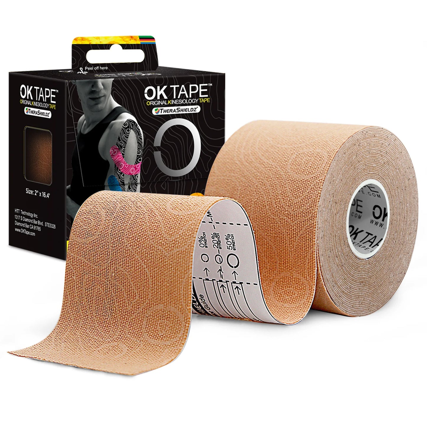 OK TAPE PRO Kinesiology Tape 5CMx5M